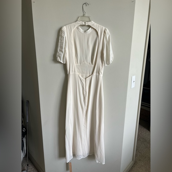 NWT Reformation Dusk Dress Ivory - Picture 16 of 16